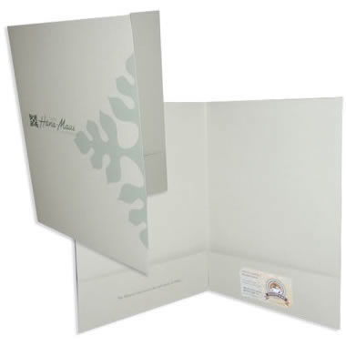 08-10 Two Pocket Folder with Square Corners