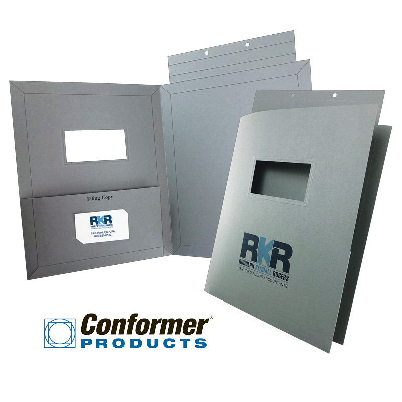 08-37-CON EXTRA CAPACITY Conformer® Tax Folder - Holds up to 1/2" per Side