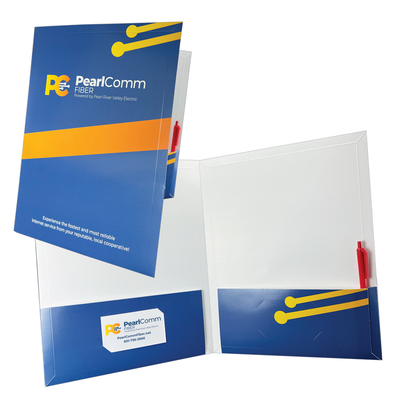 08-65-CON-PEN Folder with Four Color Process