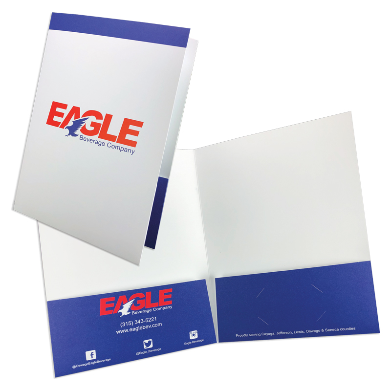 Printed Economy Pocket Folder