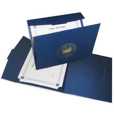Certificate Covers - Binders, Inc