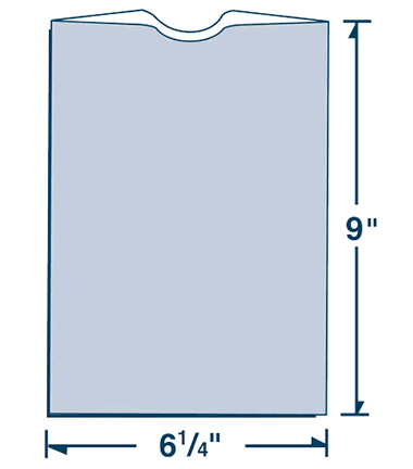 6 1/4" x 9" Pull-out Style Sleeve