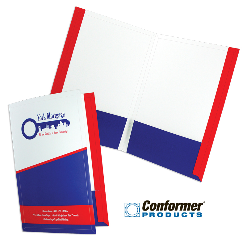 29-14-CON Conformer® Legal Size Folder with Reinforced Edges - Holds 3/8" Per Pocket