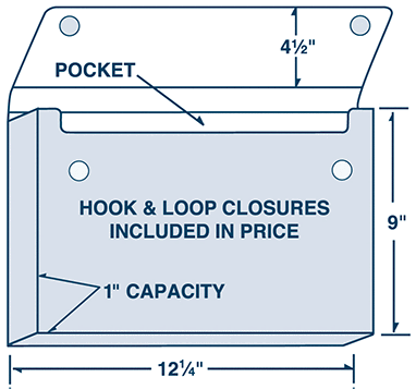 1" Capacity Horizontal Box with Partial Flap