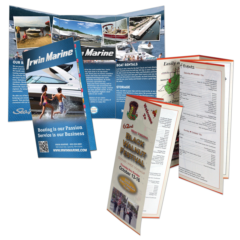 Folded Brochures 8.5 x 14